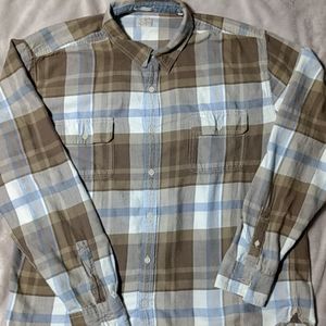 Lucky Brand flannel shirt Sz XXL NICE